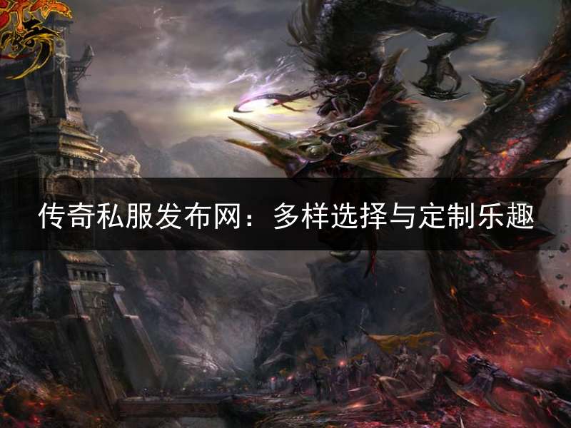 传奇私服发布网：多样选择与定制乐趣